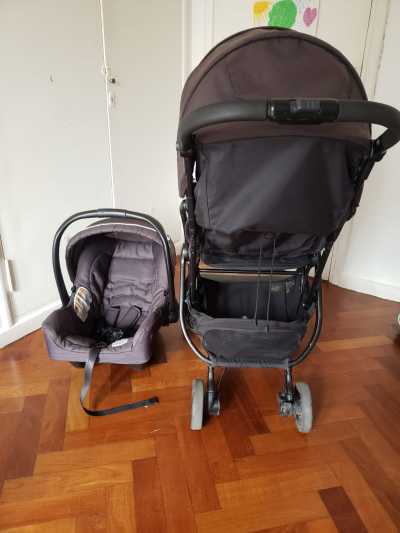 Foto 7 de Cochecito con huevito y base isofix Joie Turist